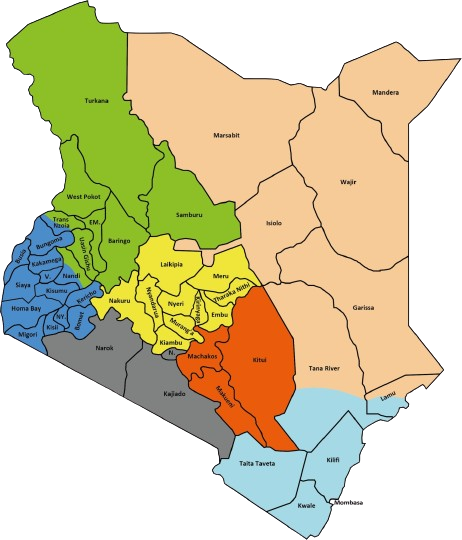 Kenya Map